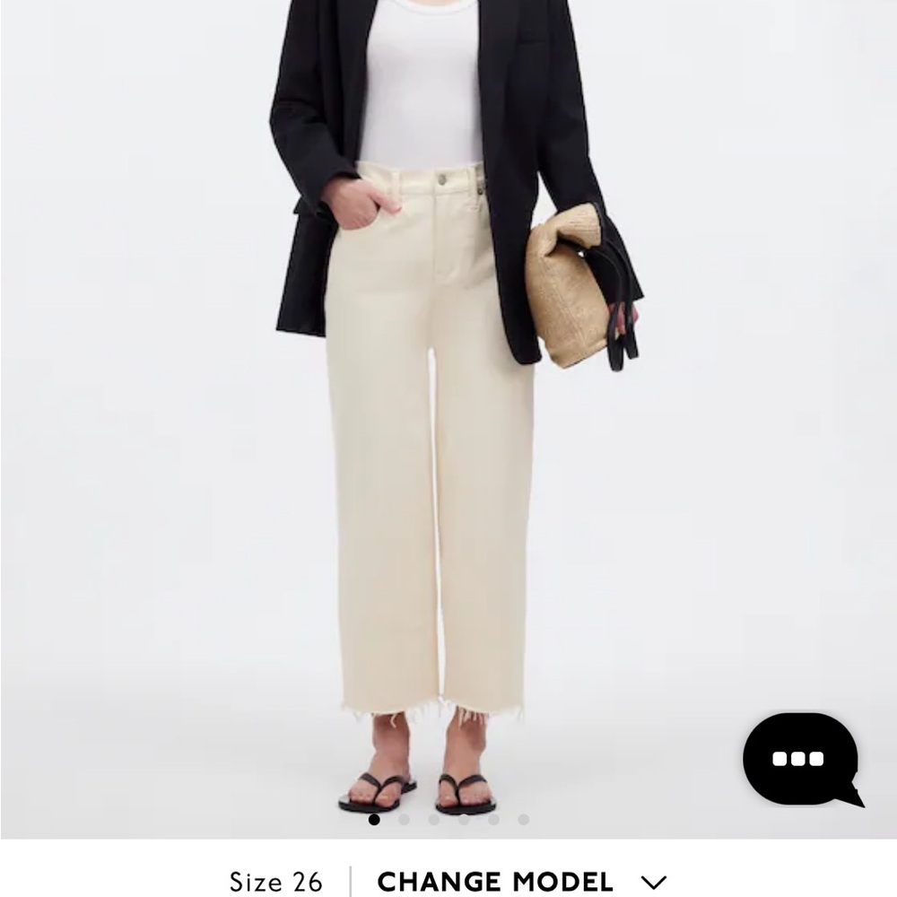 Madewell The Perfect Vintage Wide Leg Jean 30P​